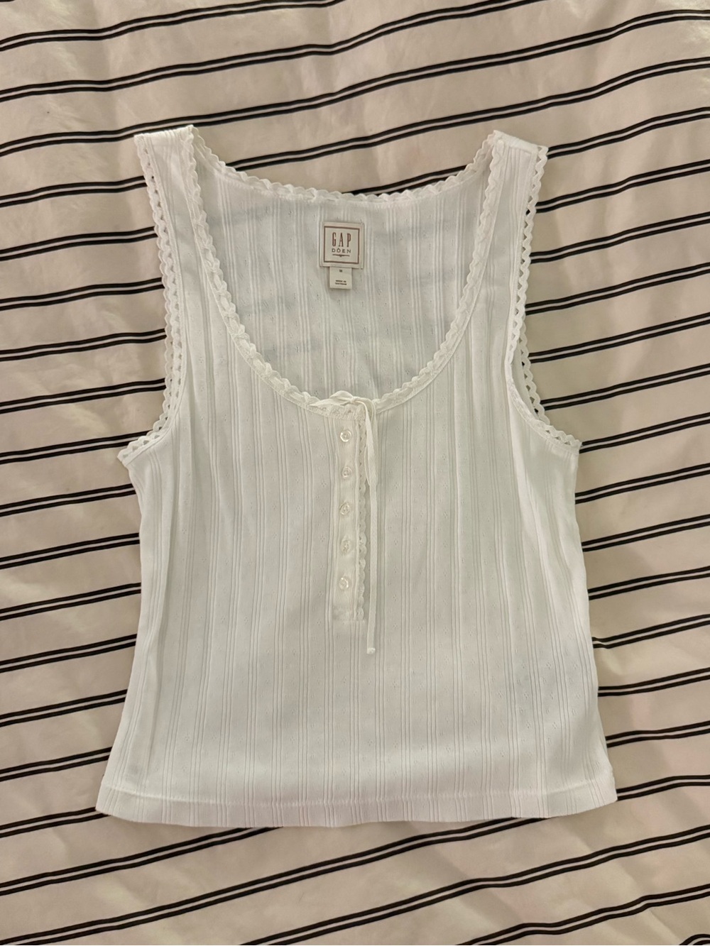 Gap x Doen Pointelle Tank